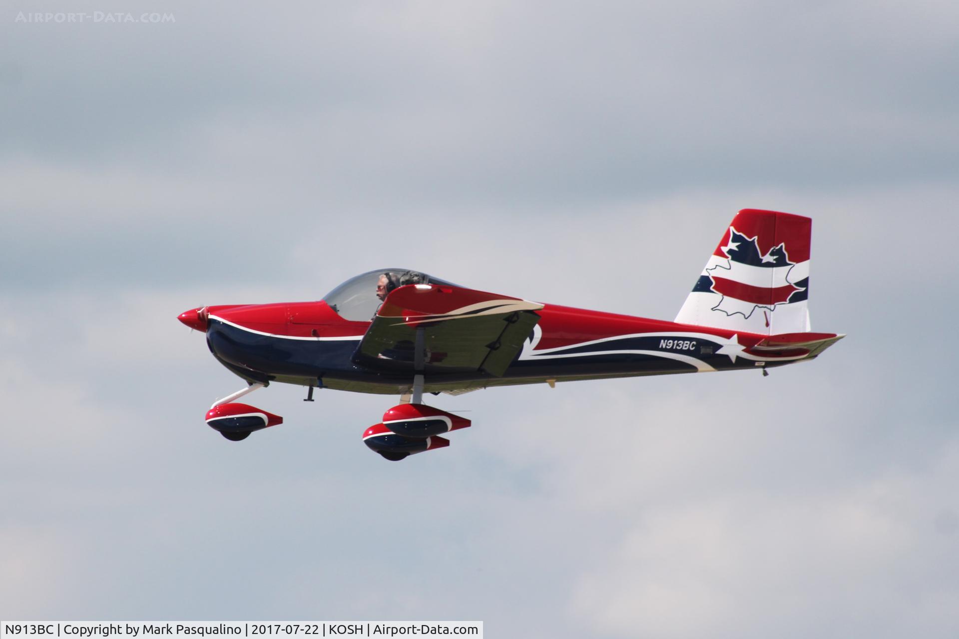 N913BC, 2013 Vans RV-12 C/N 120532, Vans RV-12