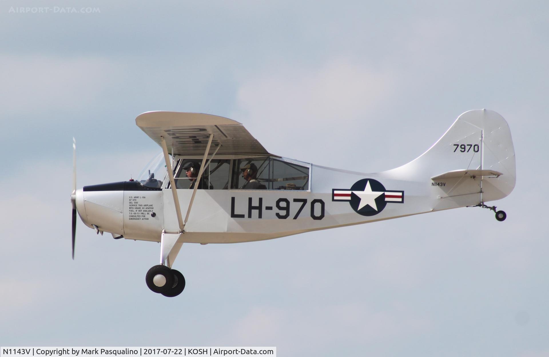 N1143V, 1947 Champion Aeronca 7BCM C/N 47970, Aeronca L-16