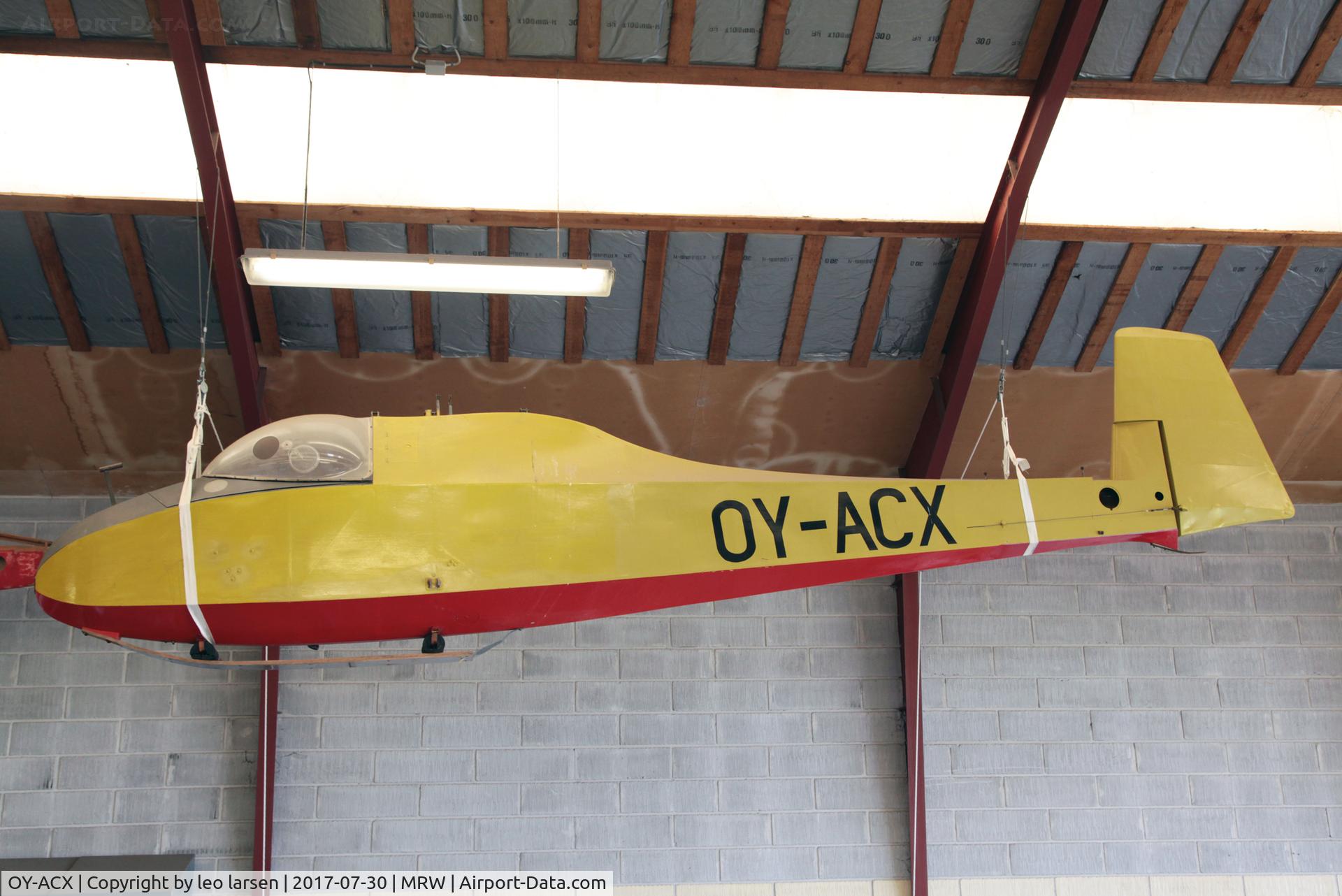 OY-ACX, 1946 Schneider Grunau Baby IIB C/N Not found OY-ACX, Maribo 30.7.2017