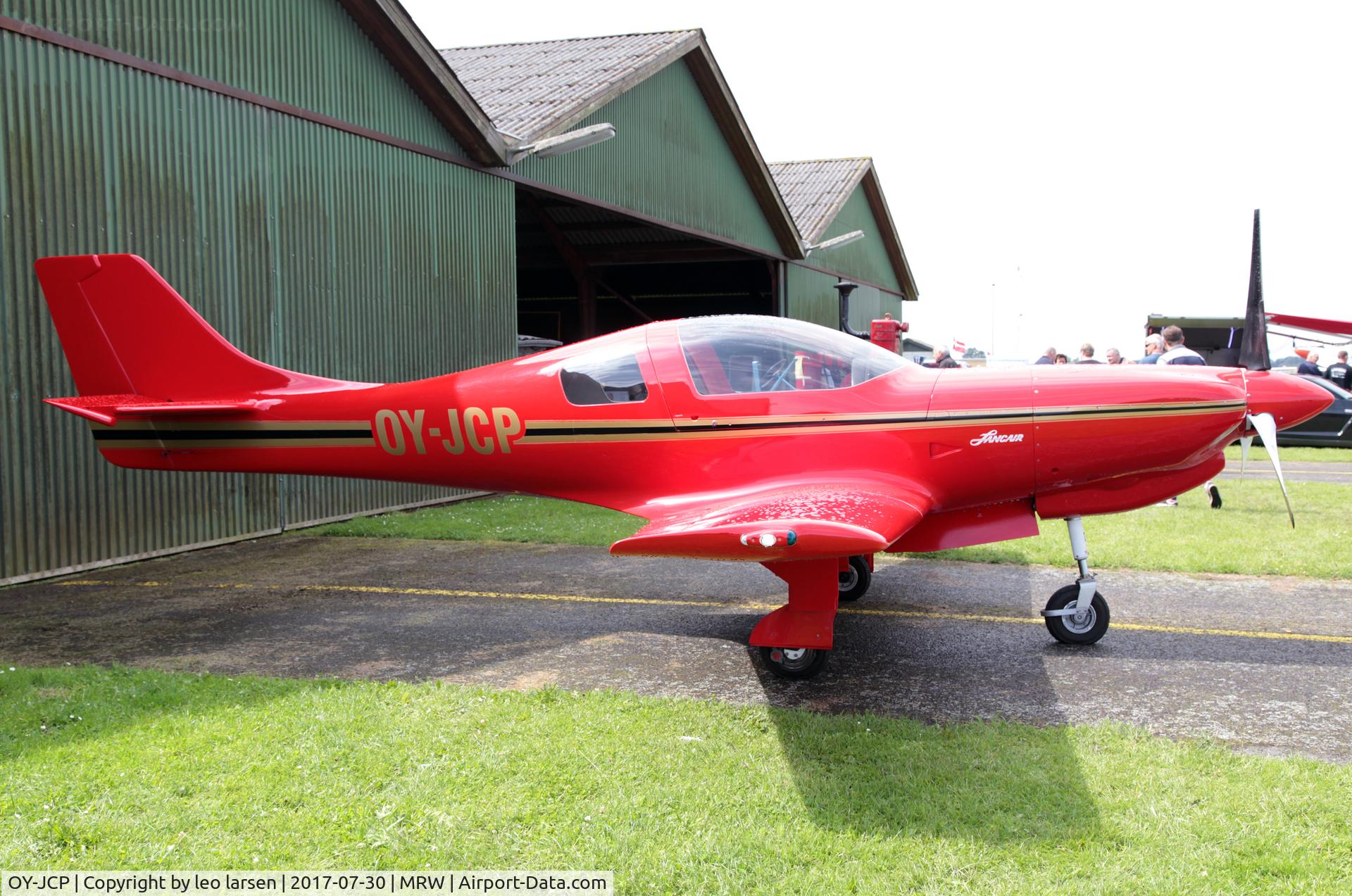 OY-JCP, 2000 Lancair 320 C/N 0391-618, Maribo 30.7.2017