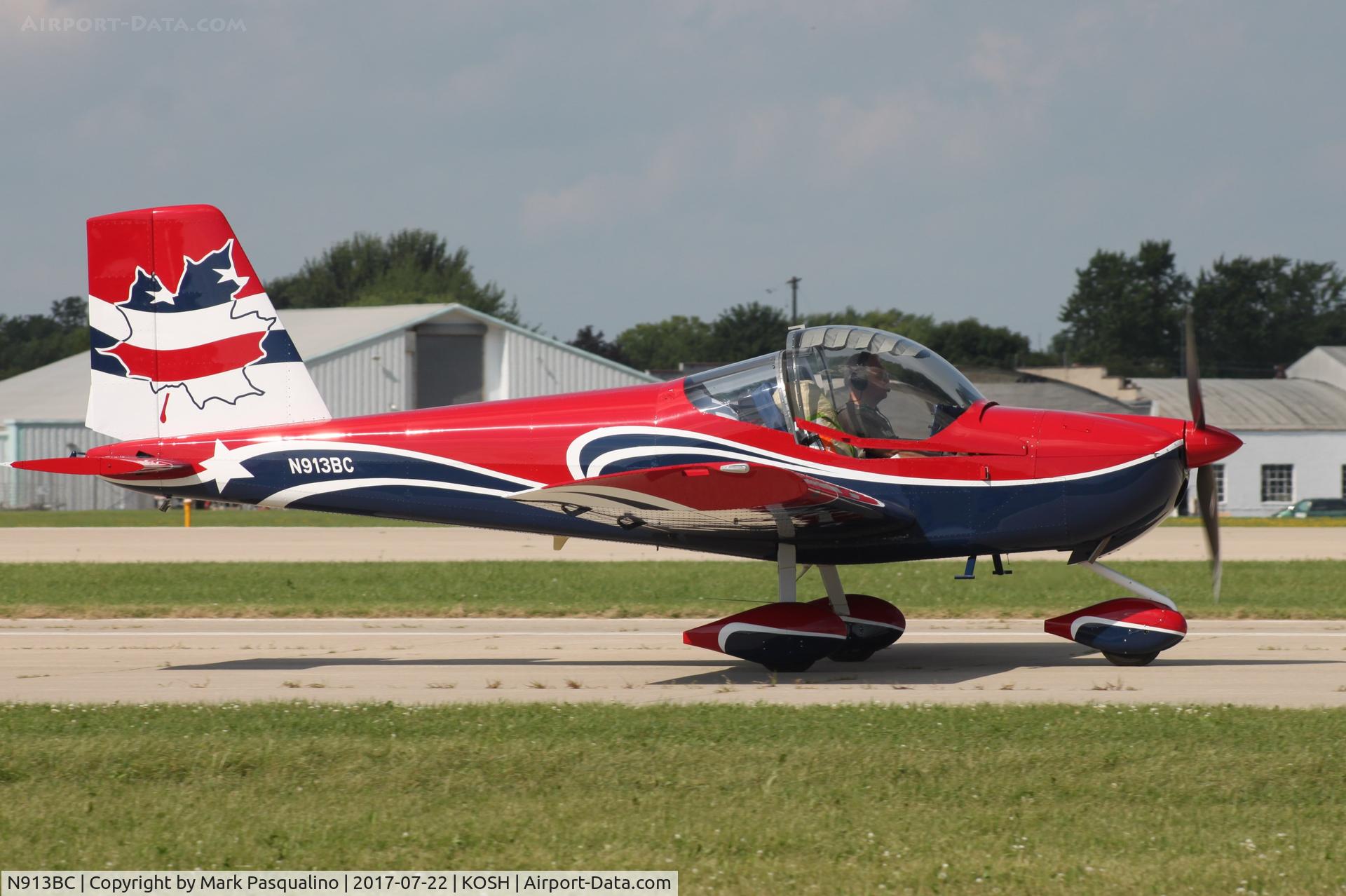 N913BC, 2013 Vans RV-12 C/N 120532, Vans RV-12