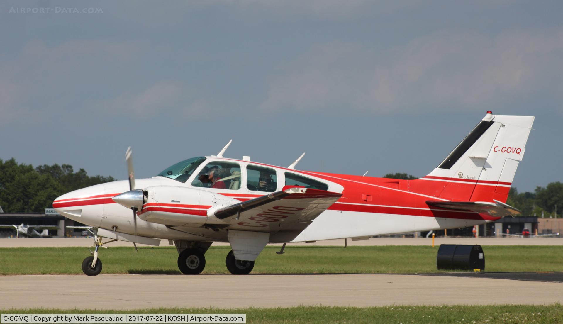 C-GOVQ, 1978 Beech 95-B55 Baron C/N TC-2158, Beech B55