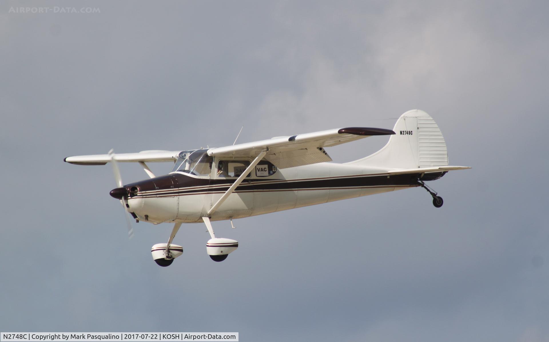 N2748C, 1954 Cessna 170B C/N 26292, Cessna 170B