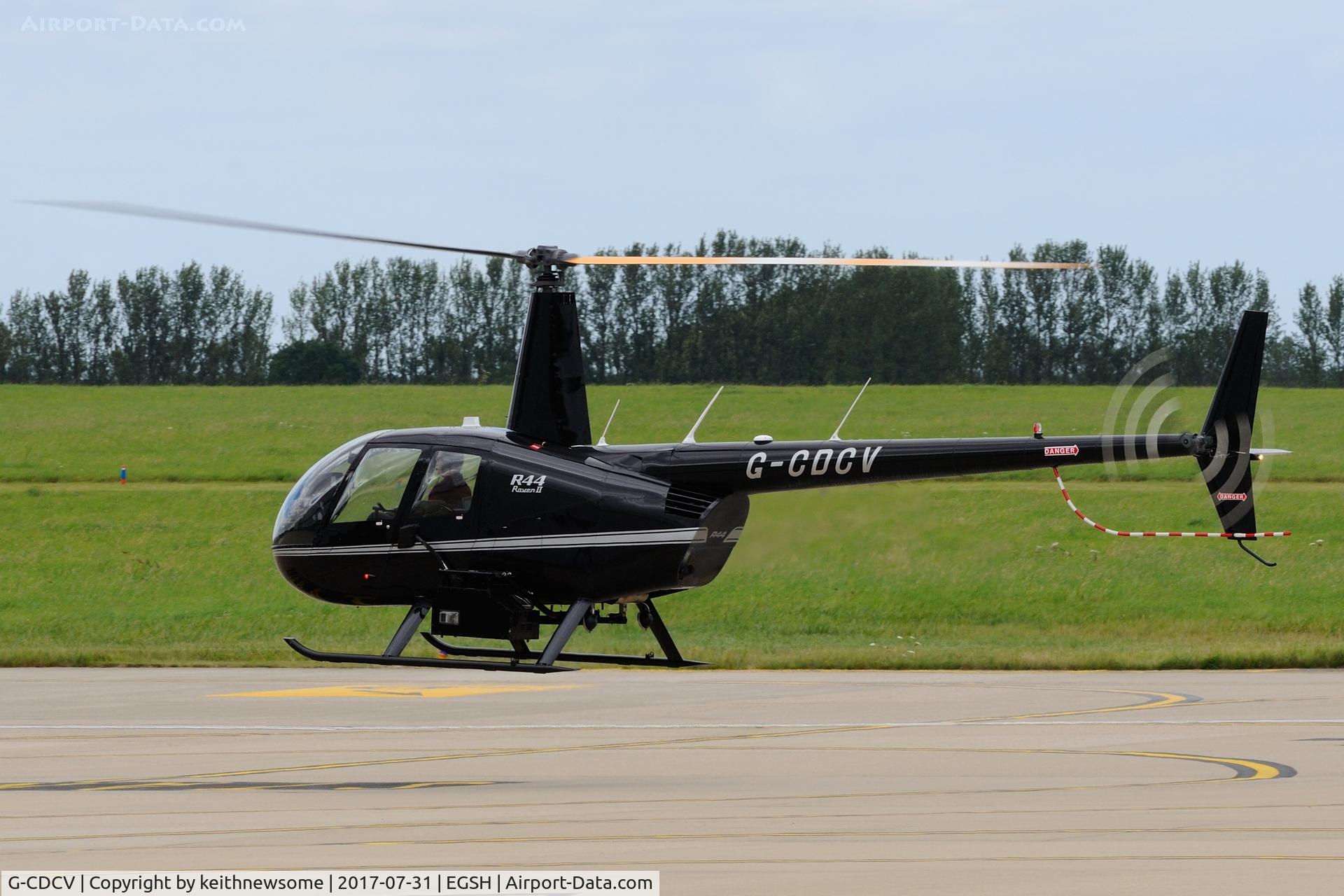G-CDCV, 2004 Robinson R44 Raven II C/N 10536, Return Visitor.