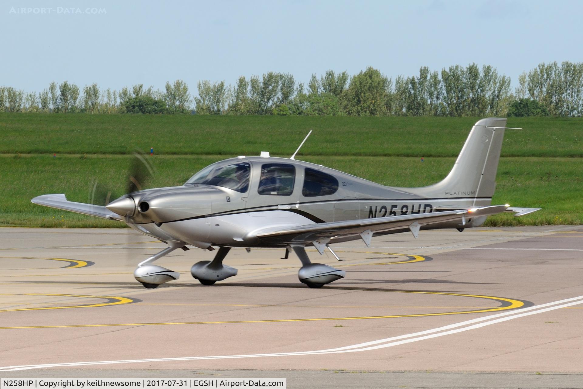 N258HP, 2017 Cirrus SR-22T C/N 1544, First Visit.