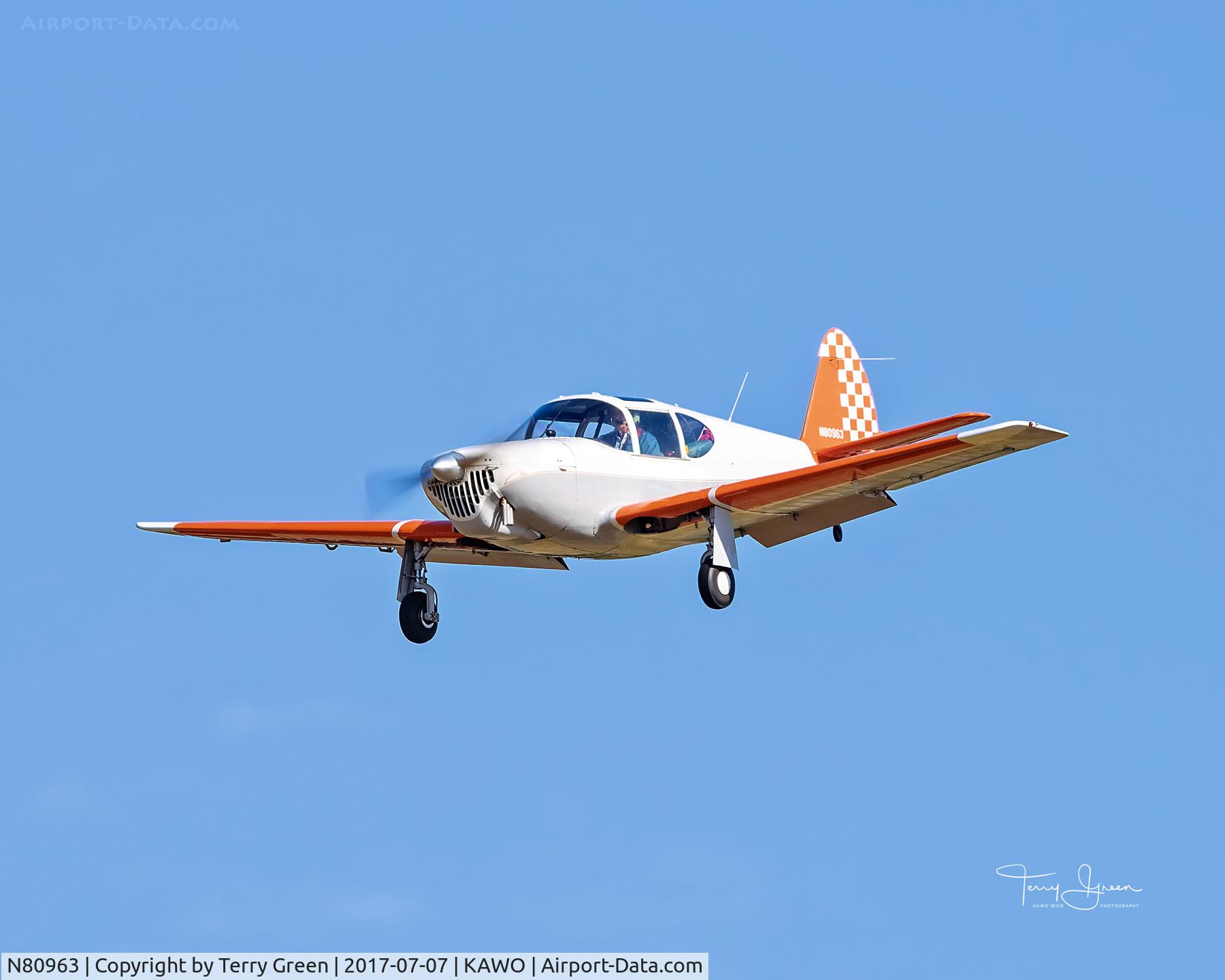 N80963, 1946 Globe GC-1B Swift C/N 1156, 2017 Arlington Fly-In