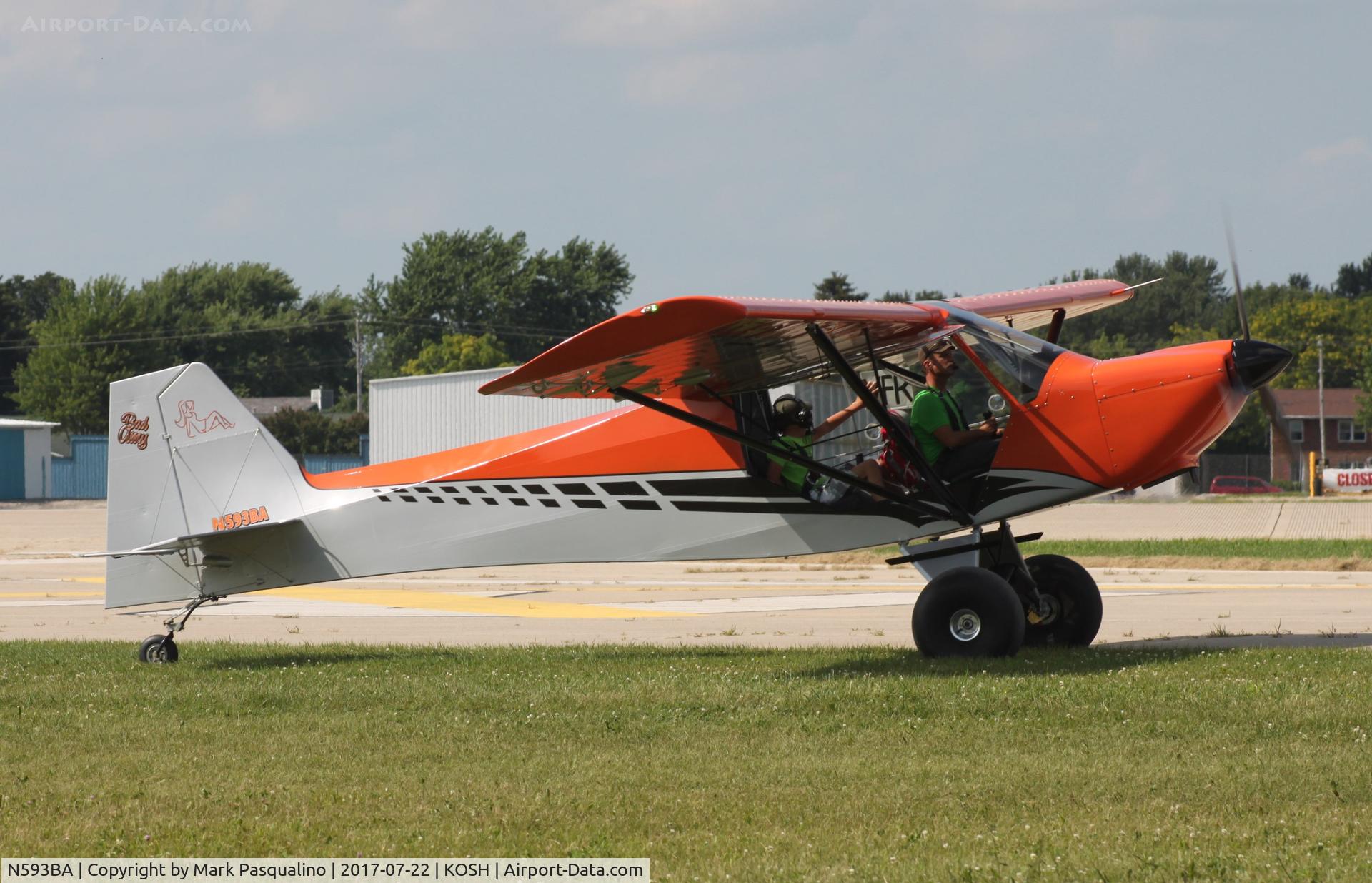 N593BA, 2017 Rans S-7S Courier C/N 0911563, Rans S-7S