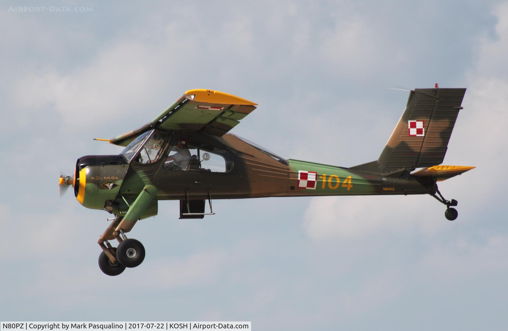 N80PZ, 1990 PZL-Okecie PZL-104 Wilga 80 C/N CF20900903, PZL-104 Wilga 80