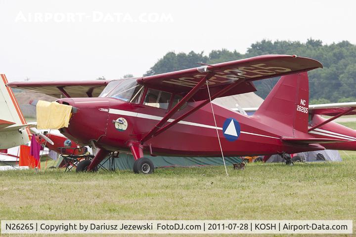 N26265, 1940 Stinson 10 C/N 7552, Stinson 10 CN 7552, N26265