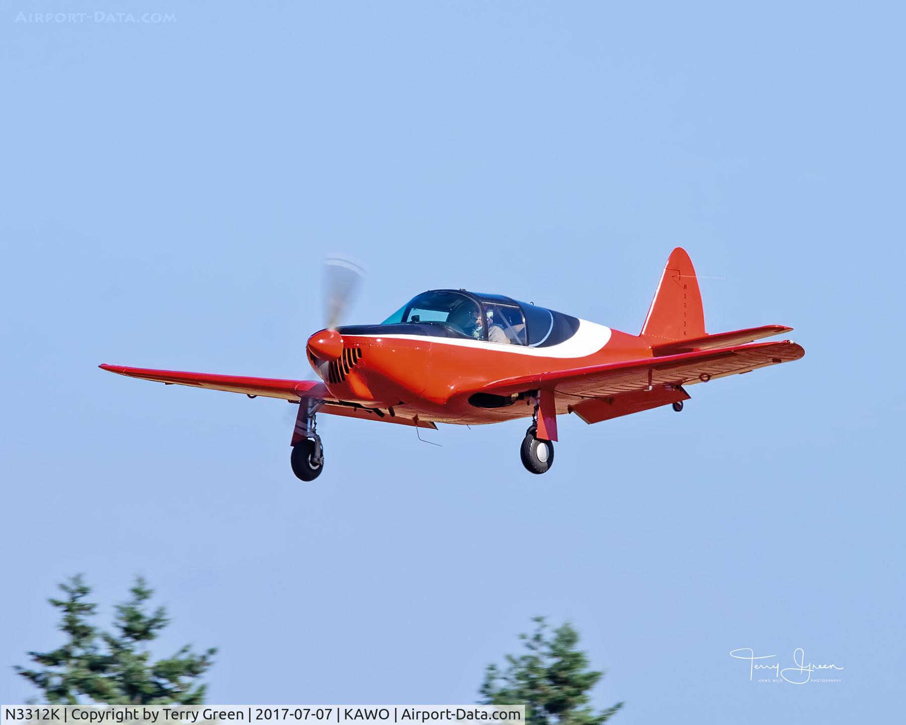 N3312K, 1946 Globe GC-1B Swift C/N 1305, 2017 Arlington Fly-In