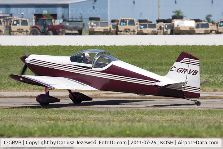 C-GRVB, 1999 Vans RV-6 C/N 21189, Vans RV-6 CN 21189, C-GRVB