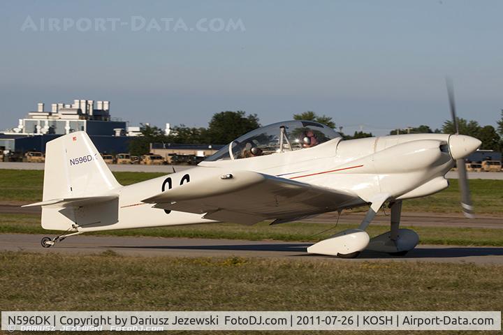 N596DK, 2000 Vans RV-4 C/N 3651, Vans RV-4 CN 3651, N596DK