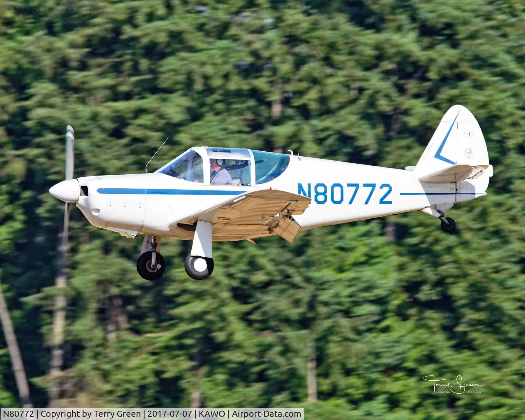 N80772, 1946 Globe GC-1B Swift C/N 175, 2017 Arlington Fly-In