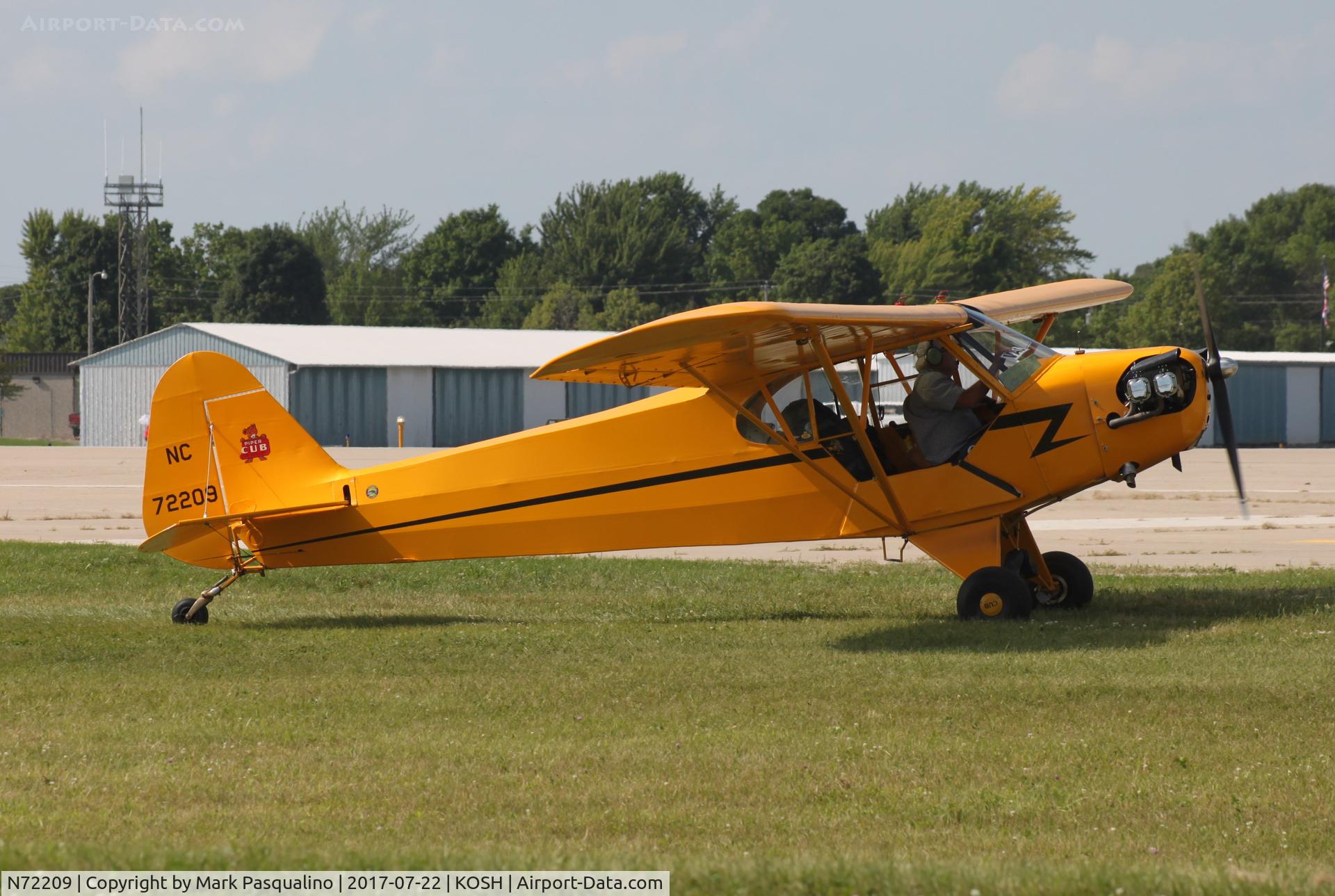 N72209, 1946 Piper J3C-65 Cub Cub C/N 17830, Piper J3C-65