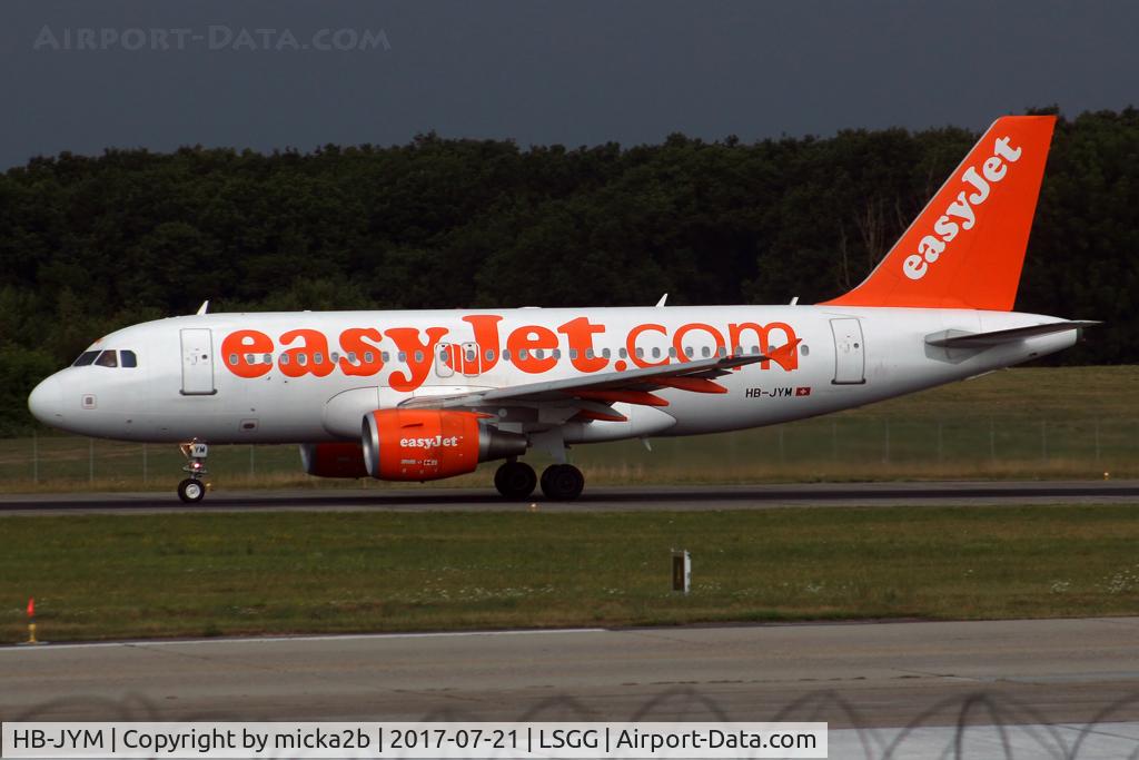HB-JYM, 2011 Airbus A319-111 C/N 4667, Taxiing
