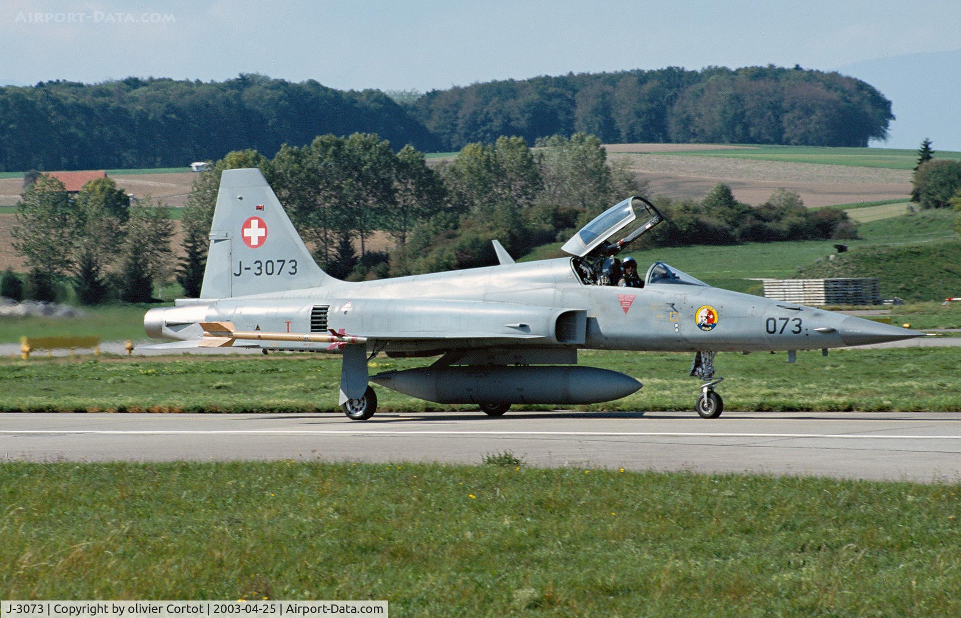 J-3073, Northrop F-5F Tiger II C/N L.1073, Payerne 2003