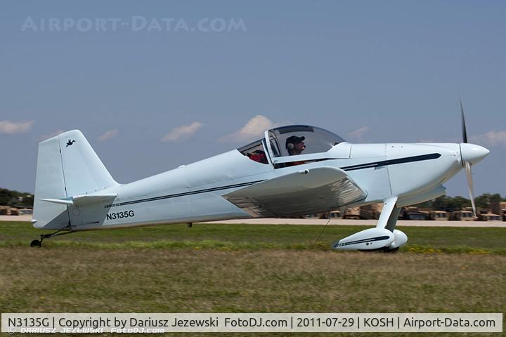 N3135G, 1995 Vans RV-6 C/N 20513, Vans RV-6 CN 20513, N3135G