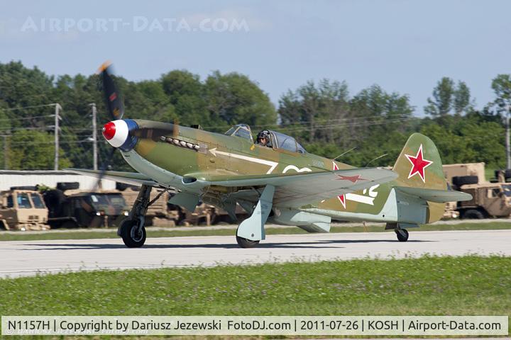 N1157H, 1994 Yakovlev Yak-9U-M C/N 0470402, Yakovlev Yak-9U-M CN 0470402, NX1157H