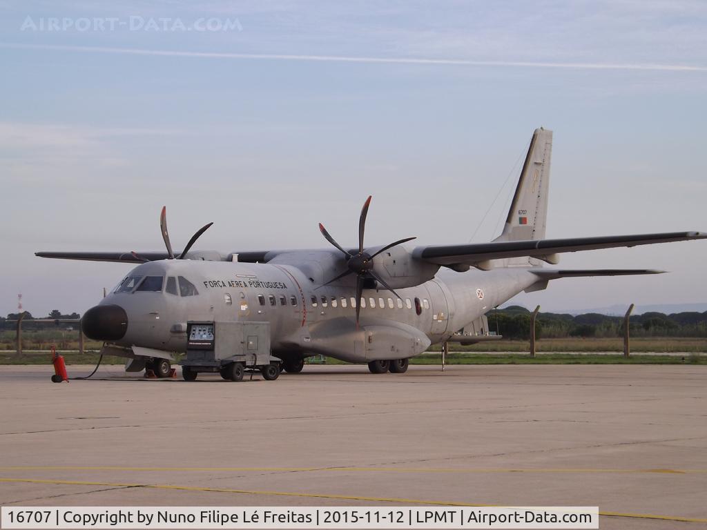 16707, CASA C-295M C/N 061, At the ramp.