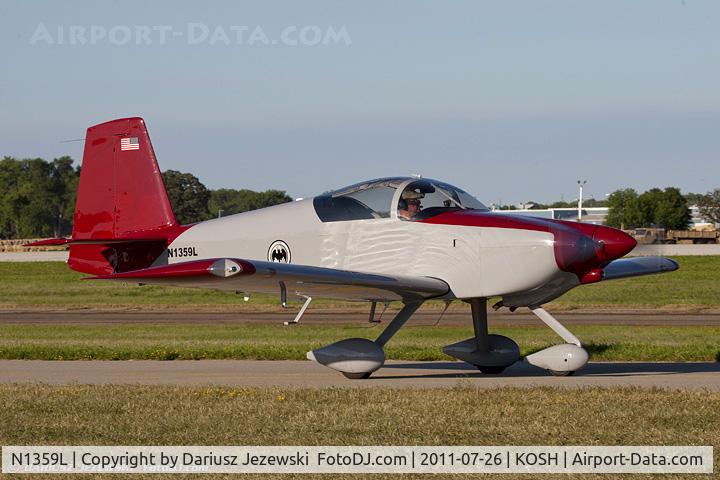 N1359L, Vans RV-7A C/N 73092, RV-7A CN 73092, N1359L