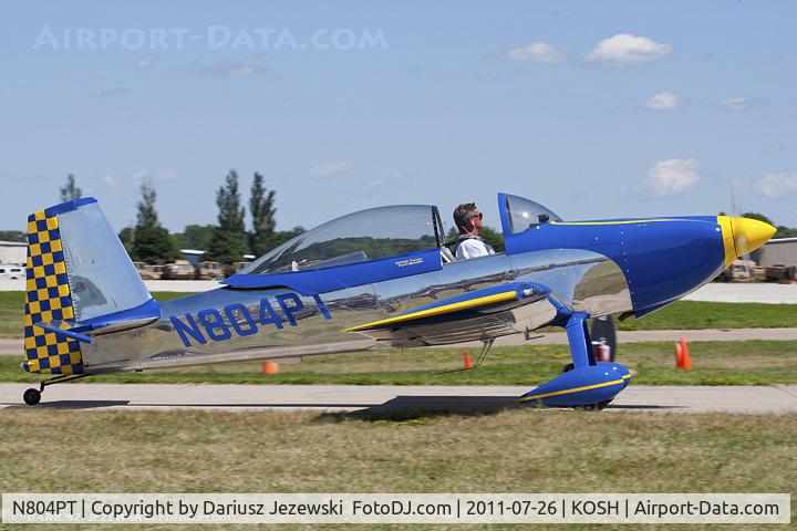 N804PT, 2007 Vans RV-8 C/N 82265, RV-8 CN 82265, N804PT
