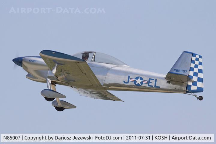 N85007, Vans RV-4 C/N 2000, RV-4 CN 2000, N85007