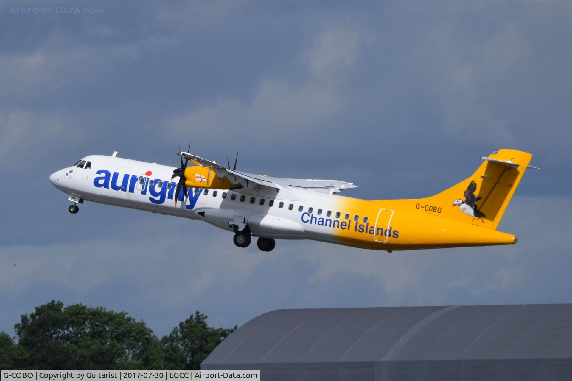 G-COBO, 2008 ATR 72-212A C/N 852, At Manchester