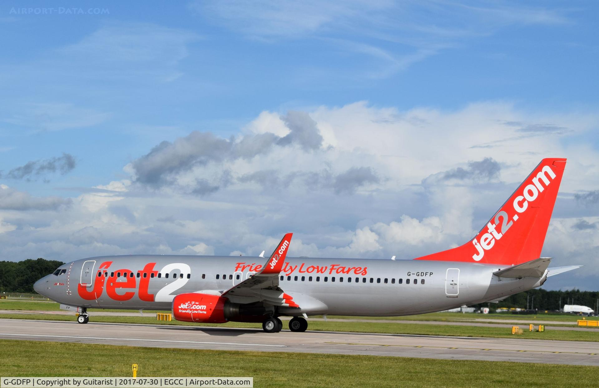 G-GDFP, 1998 Boeing 737-8Z9 C/N 28177, At Manchester