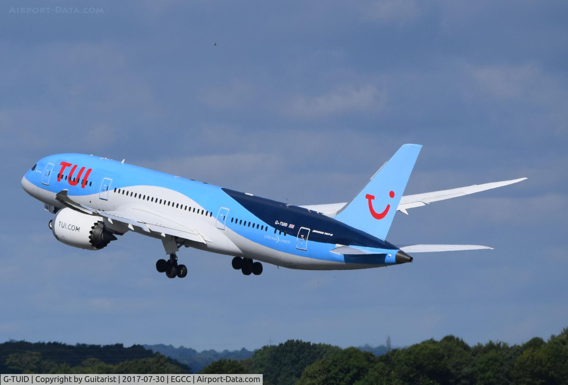 G-TUID, 2013 Boeing 787-8 Dreamliner C/N 36424, At Manchester