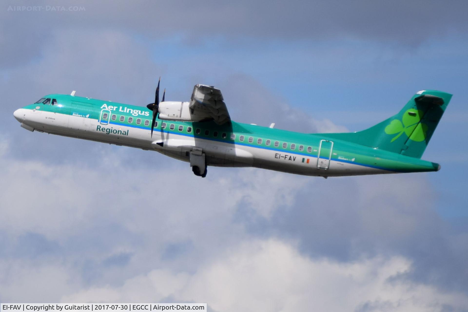 EI-FAV, 2013 ATR 72-600 (72-212A) C/N 1105, At Manchester