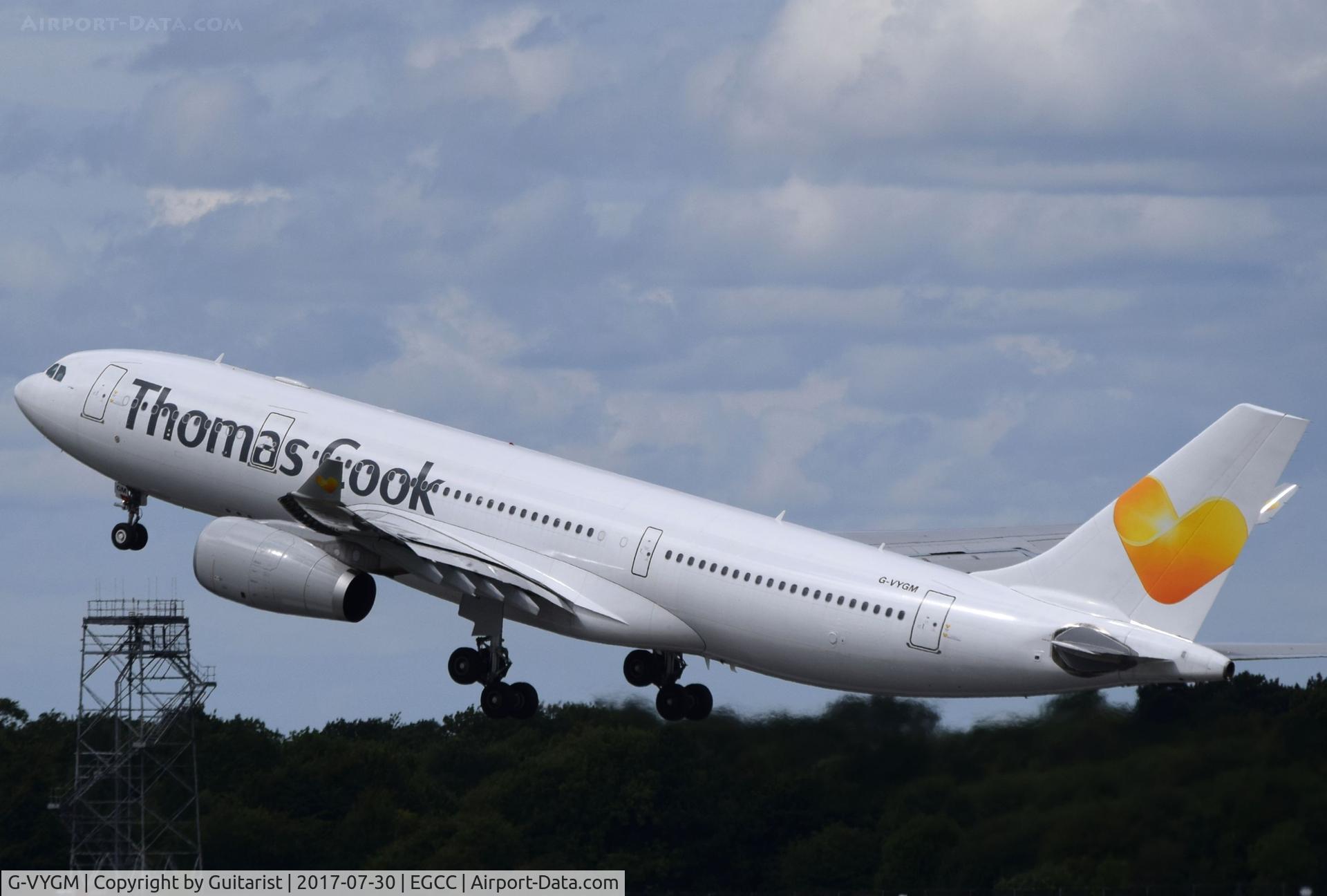 G-VYGM, 2015 Airbus A330-243 C/N 1601, At Manchester