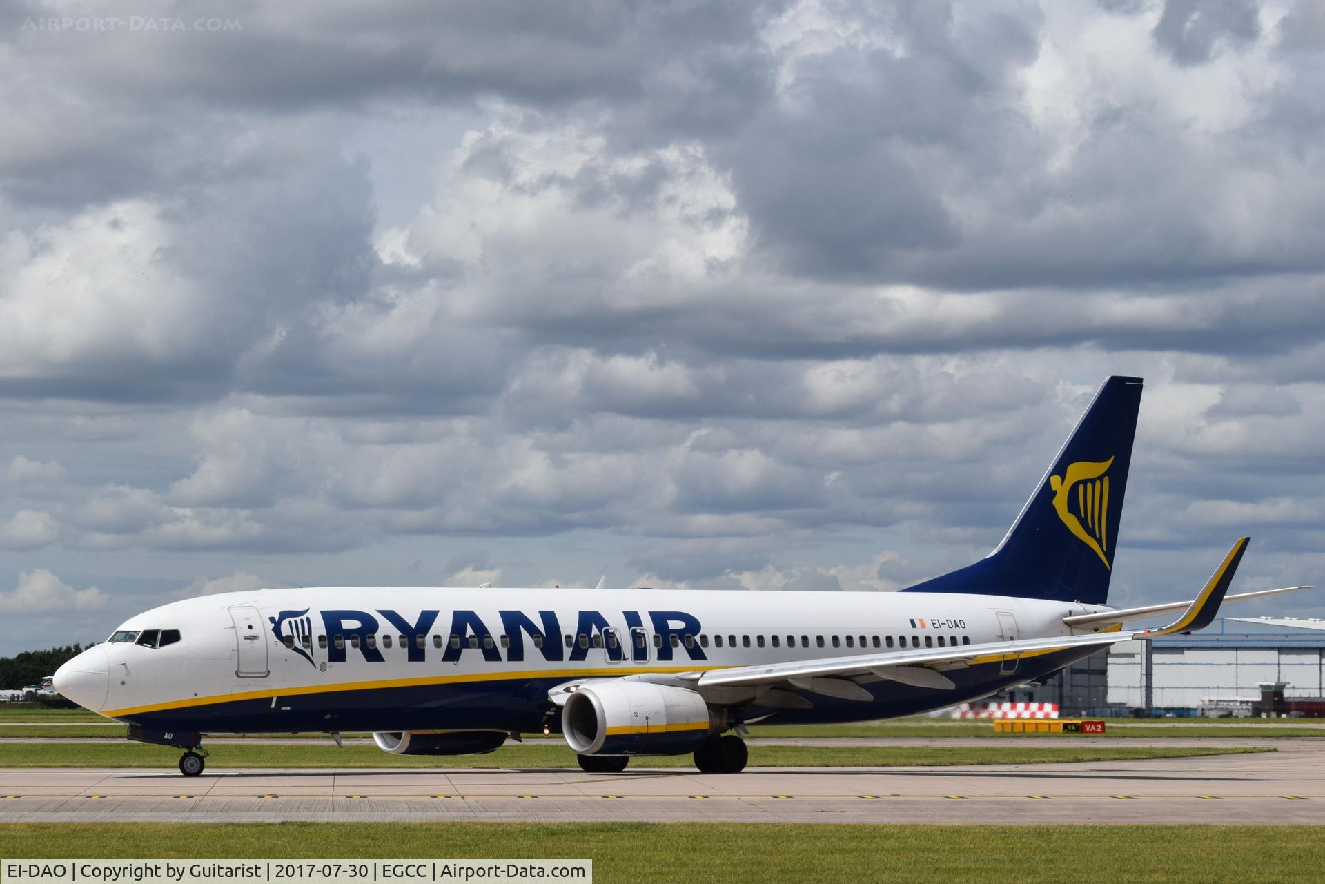 EI-DAO, 2003 Boeing 737-8AS C/N 33550, At Manchester