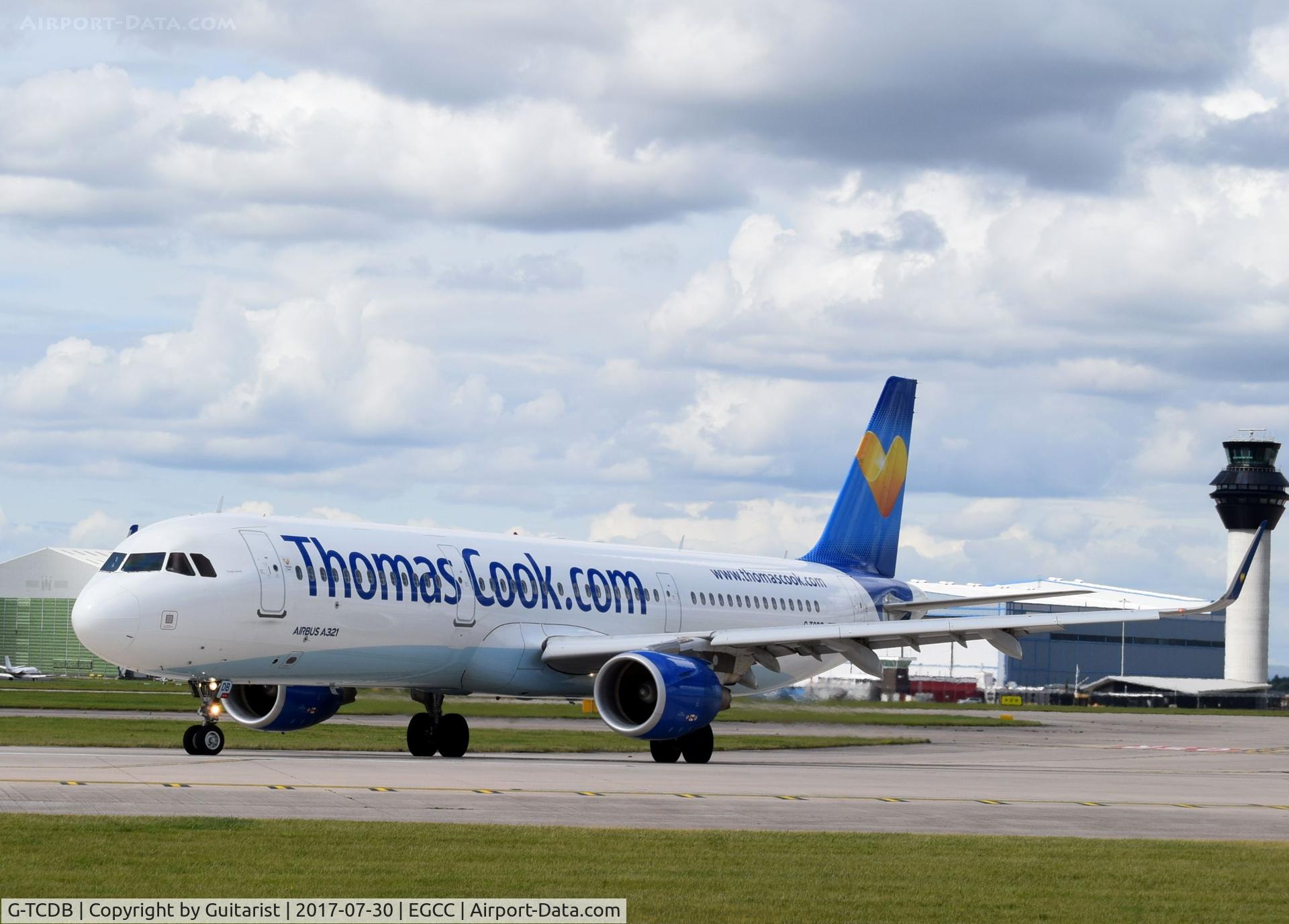 G-TCDB, 2013 Airbus A321-211 C/N 5603, At Manchester