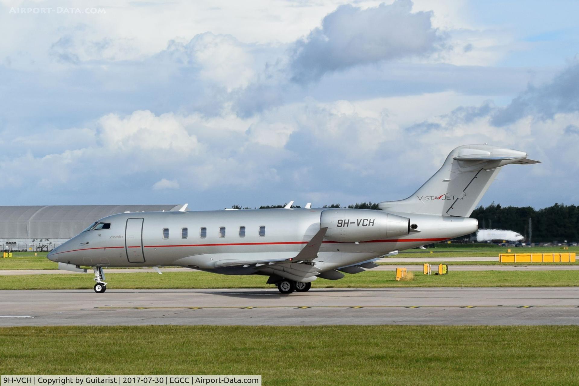 9H-VCH, 2014 Bombardier Challenger 350 (BD-100-1A10) C/N 20546, At Manchester
