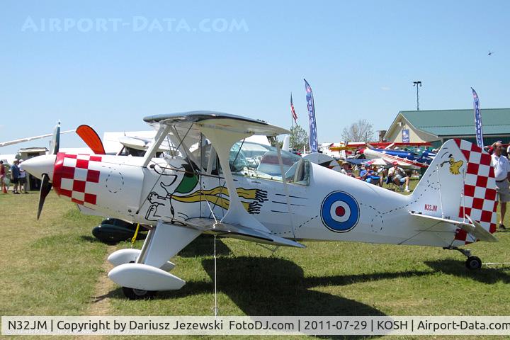 N32JM, 1973 Stolp SA-300 Starduster Too C/N JM001, Starduster SA-300 CN JM001, N32JM