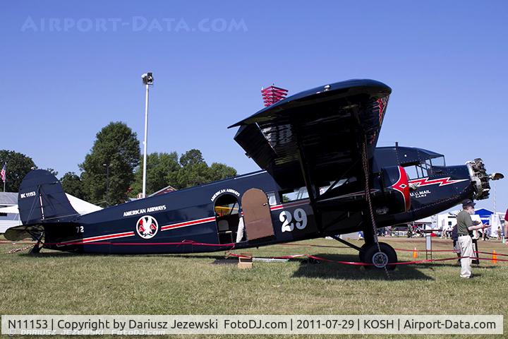 N11153, 1931 Stinson SM-6000-B C/N 5021, Stinson SM-6000-B CN 5021, NC11153