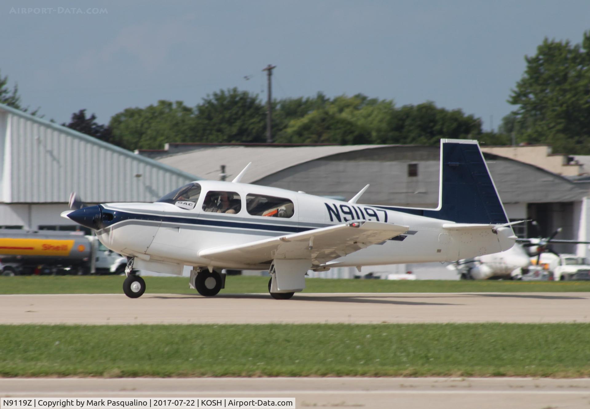 N9119Z, 1994 Mooney M20J 201 C/N 24-3341, Mooney M20J