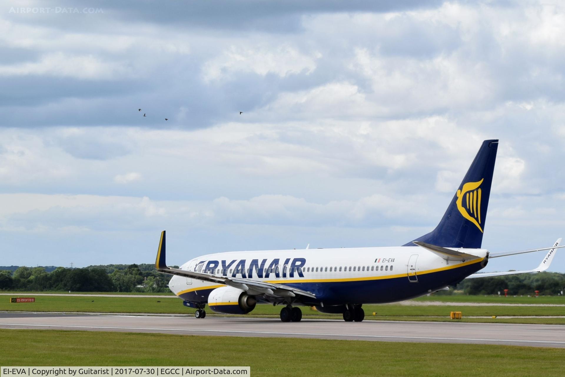EI-EVA, 2011 Boeing 737-8AS C/N 40288, At Manchester