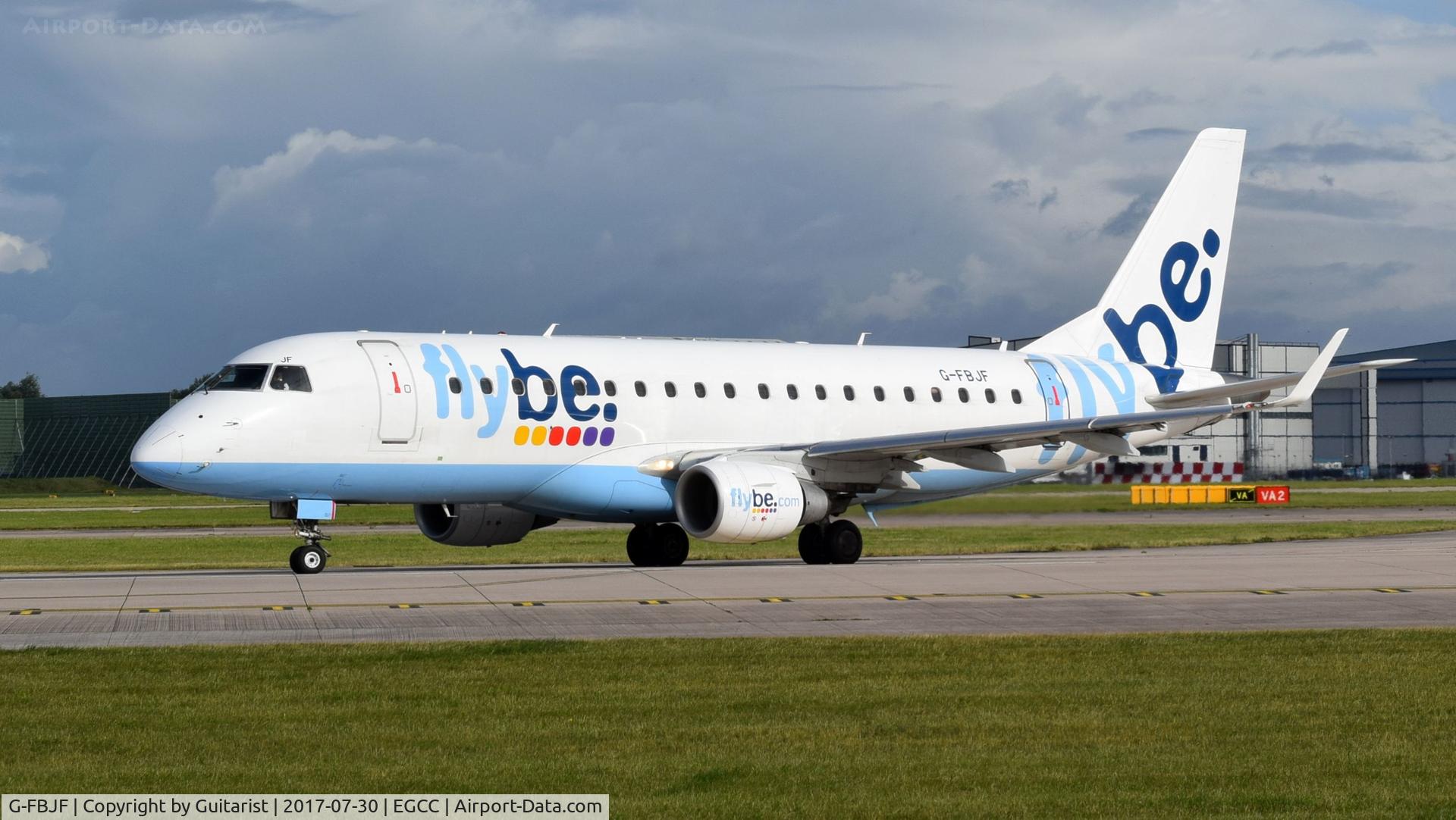 G-FBJF, 2012 Embraer 175STD (ERJ-170-200) C/N 17000341, At Manchester