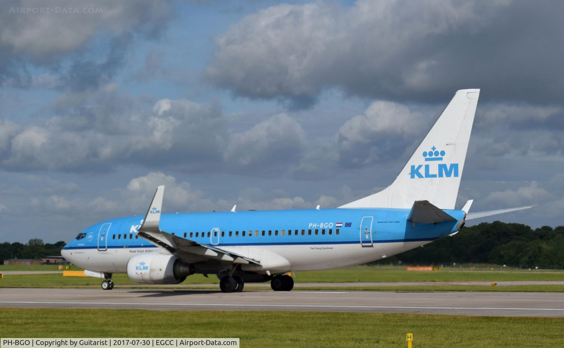 PH-BGO, 2011 Boeing 737-7K2 C/N 38126, At Manchester