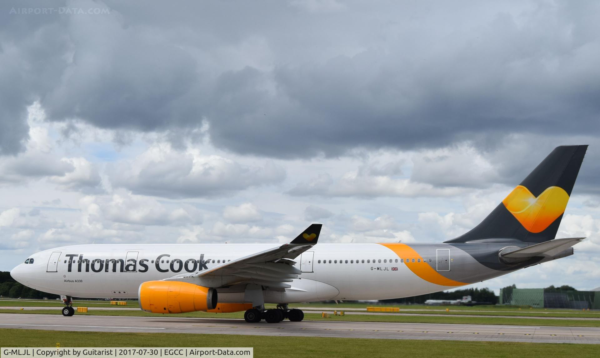 G-MLJL, 1999 Airbus A330-243 C/N 254, At Manchester