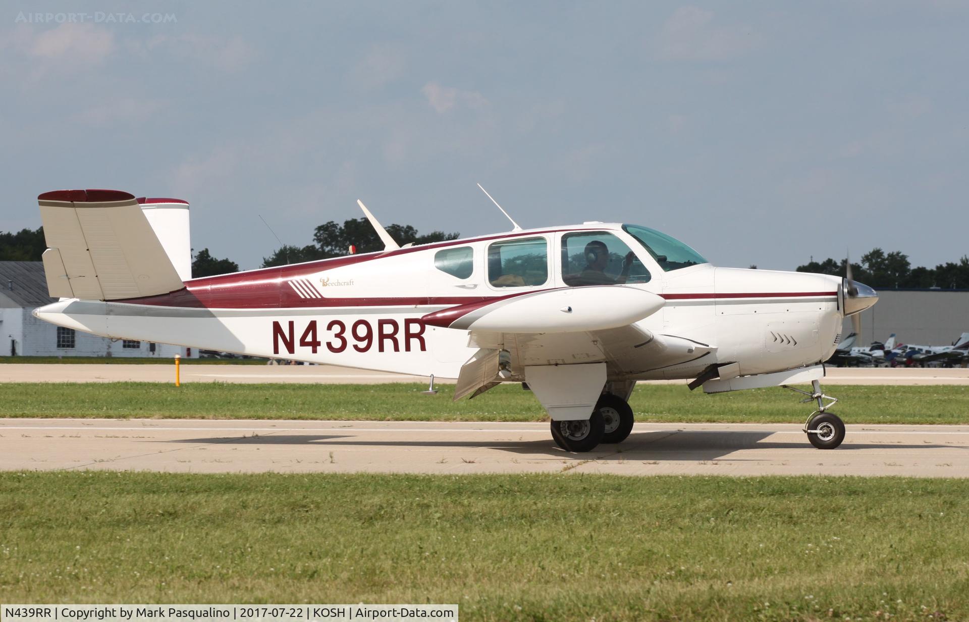 N439RR, 1958 Beech J35 Bonanza C/N D-5389, Beech J35