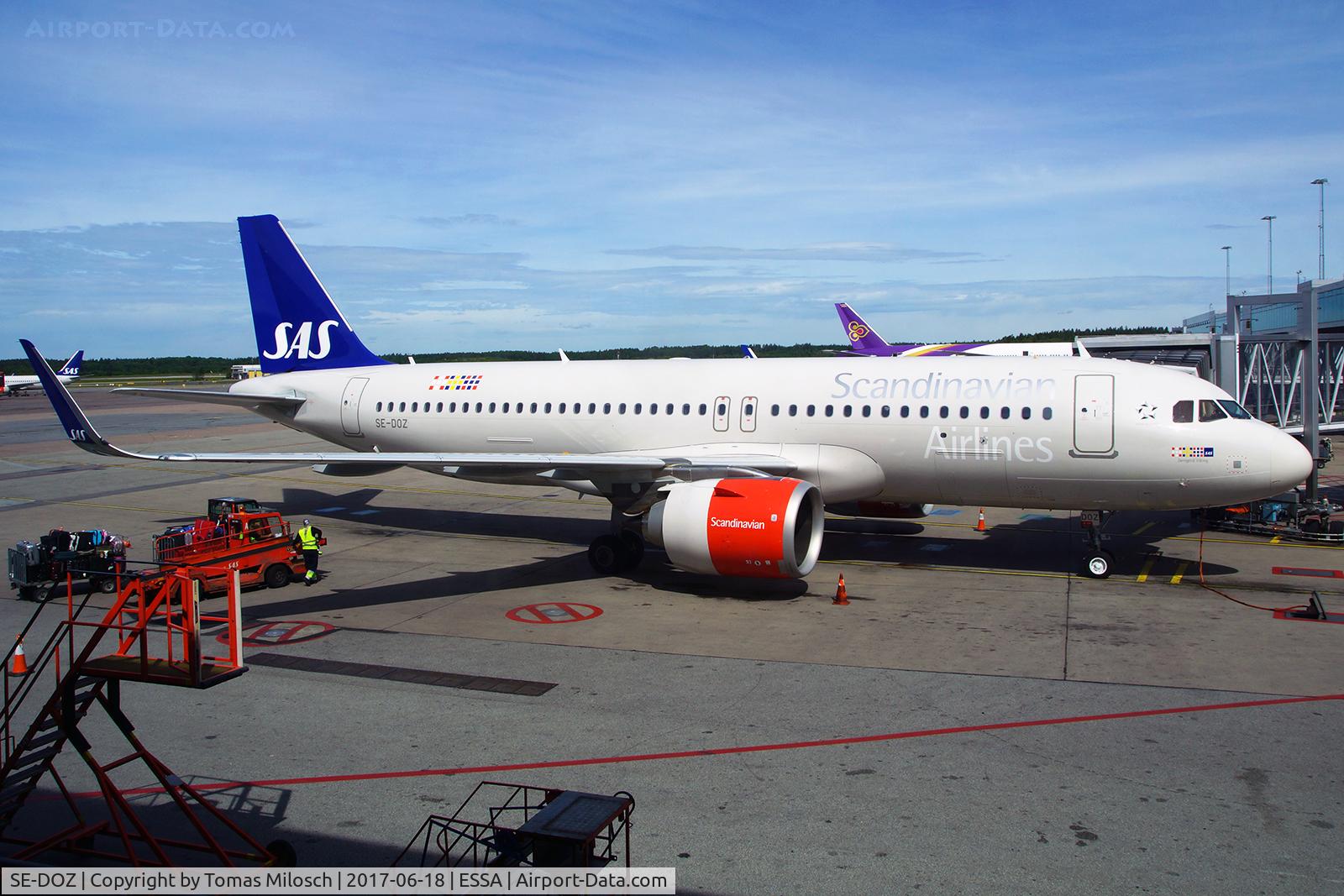 SE-DOZ, 2017 Airbus A320-251N C/N 7565, 