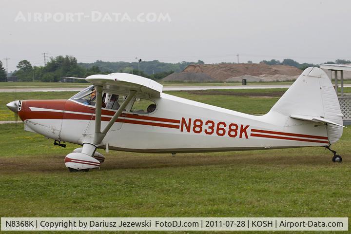 N8368K, 1946 Stinson 108-1 Voyager C/N 108-1368, Stinson 108-1 CN 108-1368, N8368K