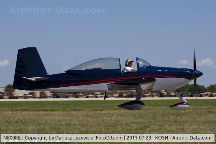N800KE, 2008 Vans RV-8A C/N 82281, Vans RV-8A CN 82281, N800KE