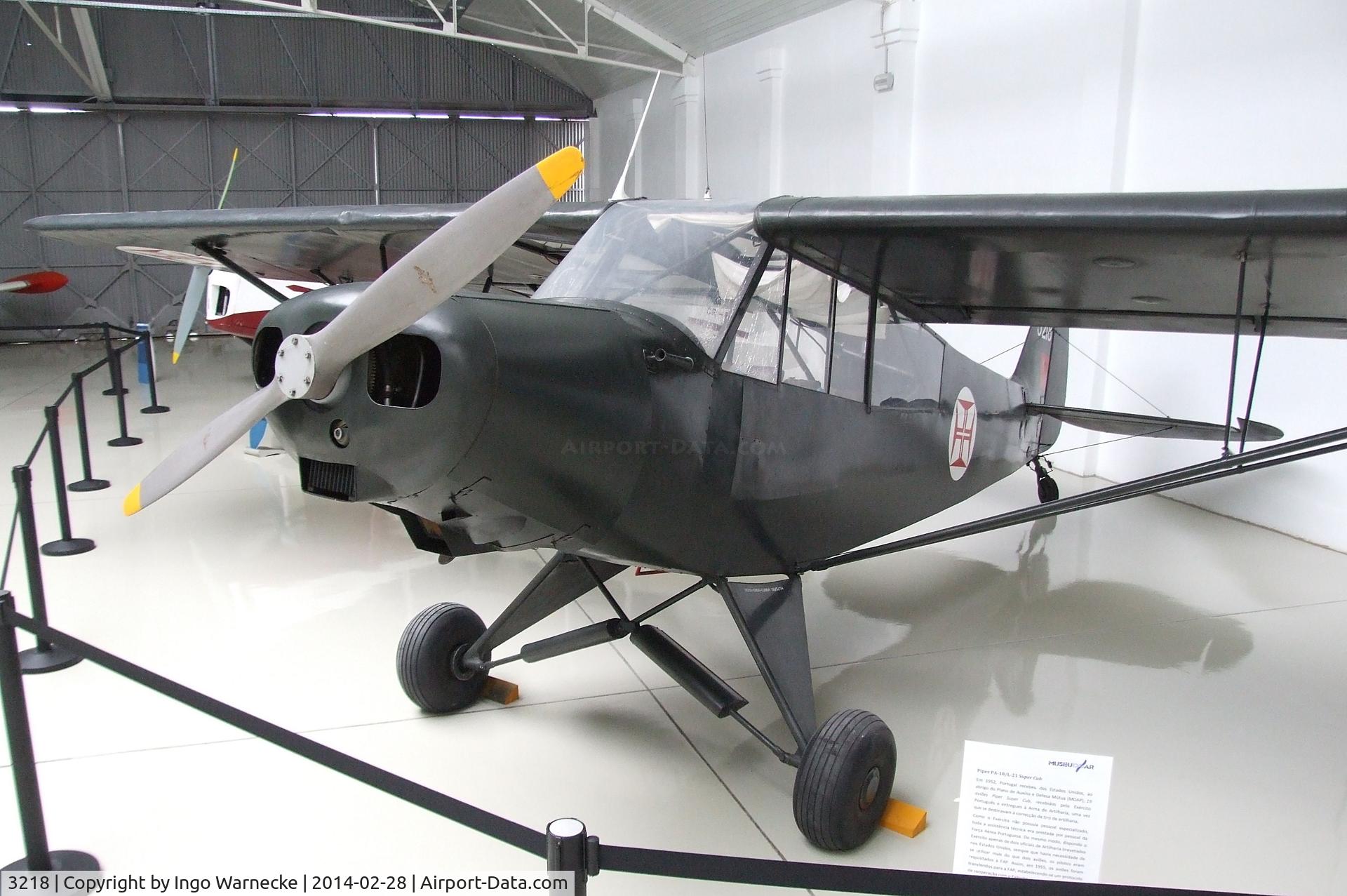 3218, 1953 Piper L-21B Super Cub C/N 18-2555, Piper L-21B Super Cub at the Museu do Ar, Sintra