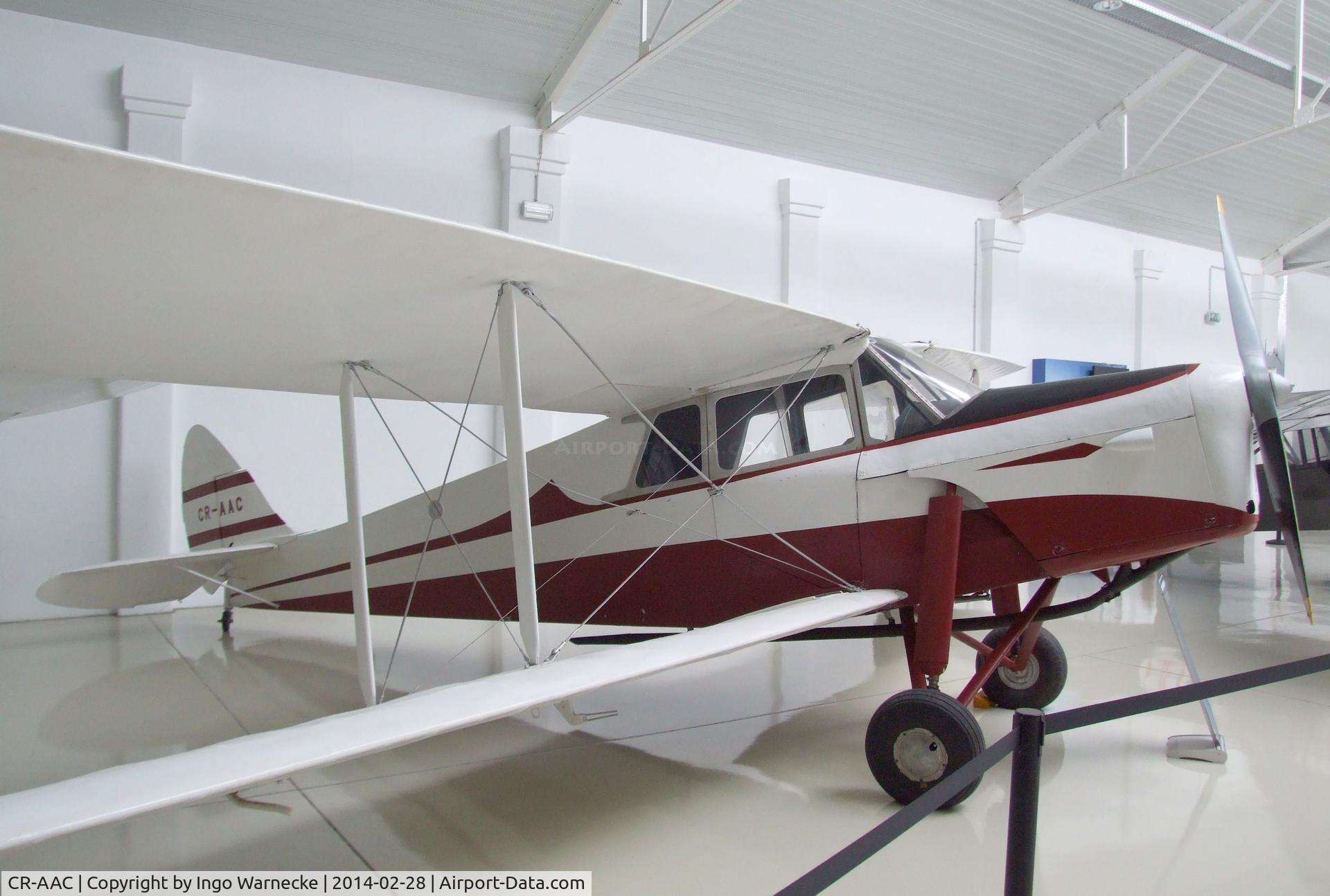 CR-AAC, De Havilland DH.87B Hornet Moth C/N 8104, De Havilland D.H.87B Hornet Moth at the Museu do Ar, Sintra