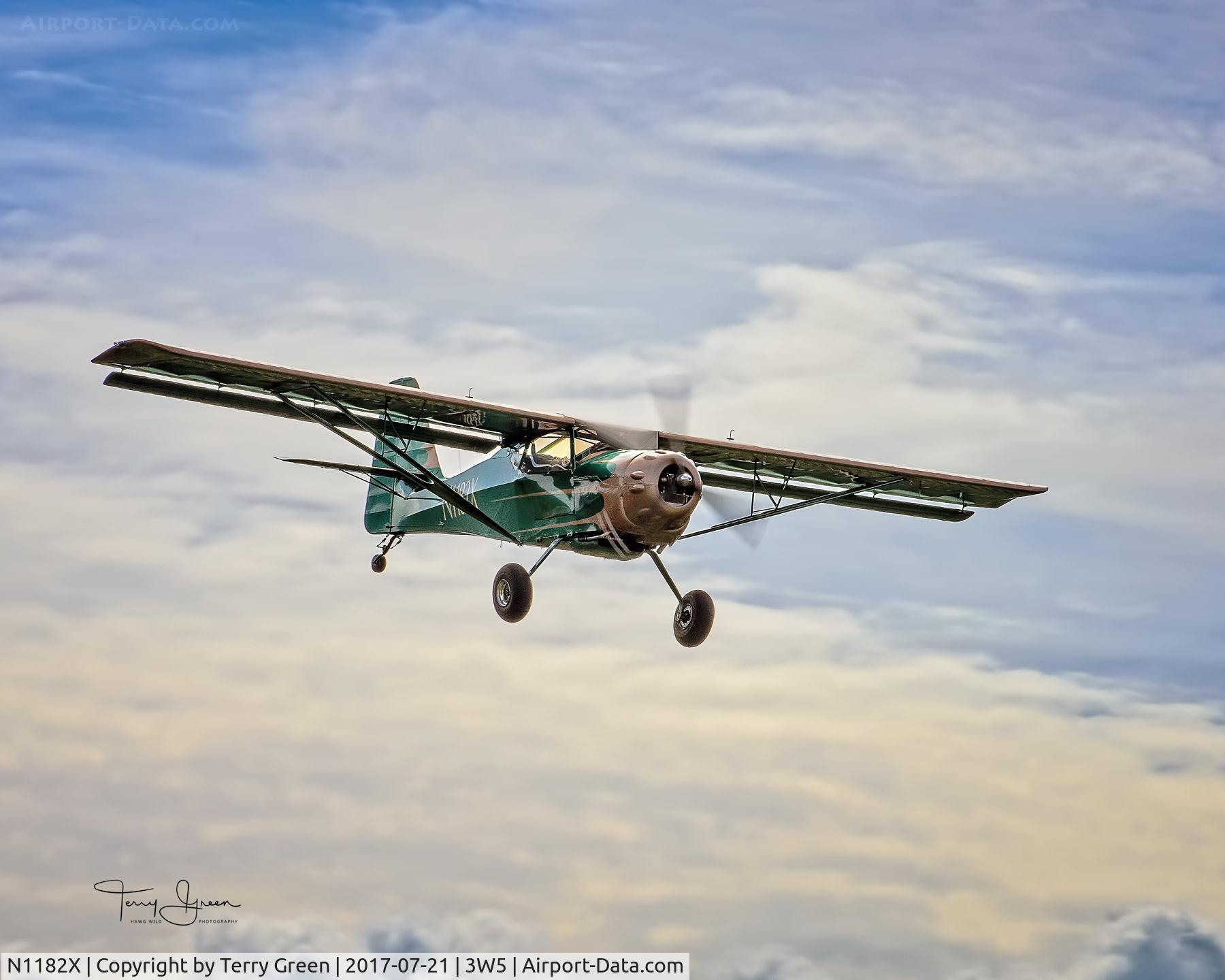 N1182X, 1999 Skystar Kitfox Series 5 C/N ICS131, 2017 North Cascades Vintage Aircraft Museum Fly-In