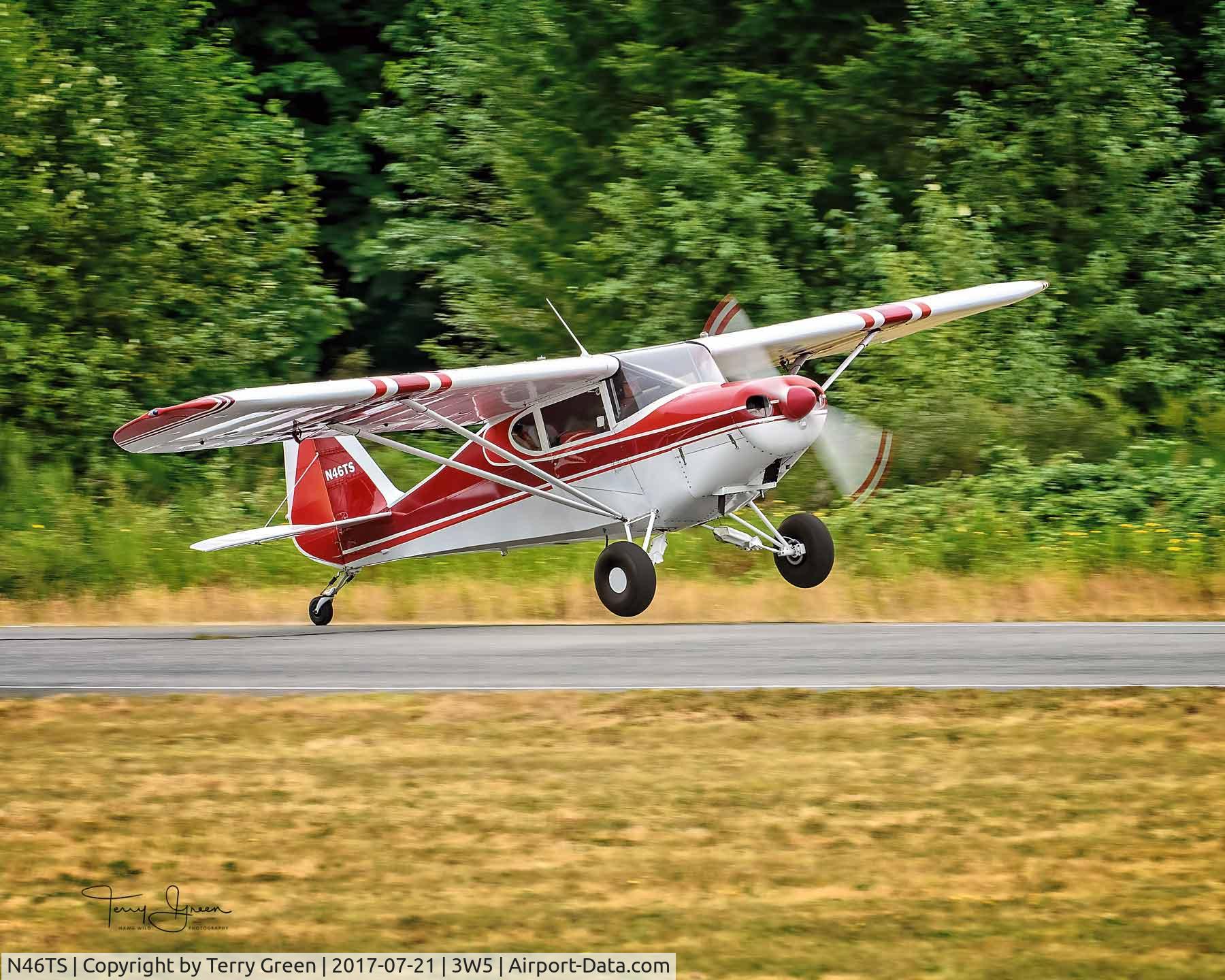 N46TS, 1988 Wag-Aero Wag-a-Bond Traveler C/N 46, 2017 North Cascades Vintage Aircraft Museum Fly-In