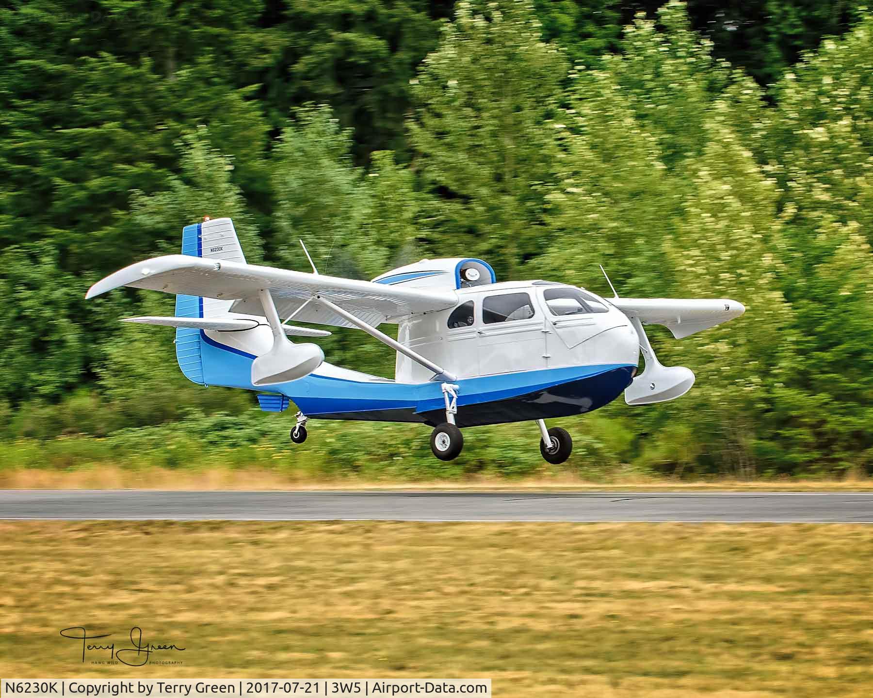 N6230K, 1947 Republic RC-3 Seabee C/N 433, 2017 North Cascades Vintage Aircraft Museum Fly-In